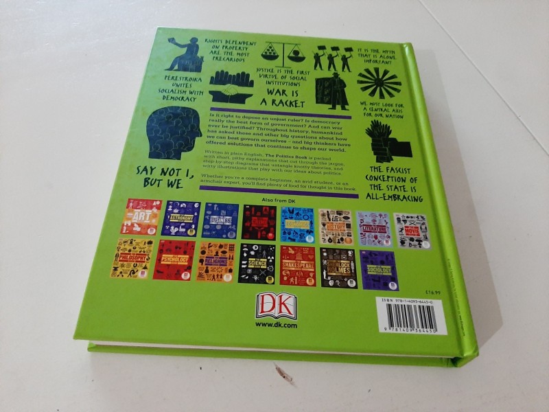 The Politics book The Big Ideas Simply Explained DK 